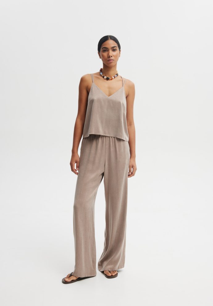 SPODNIE LEXI BEŻOWE