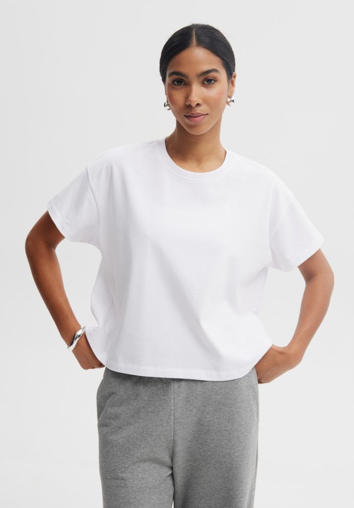 T-SHIRT NAOMI BIAŁY