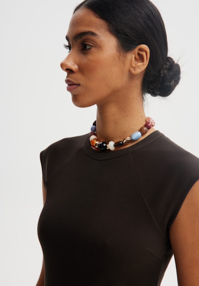 t-shirt benny czekoladowy