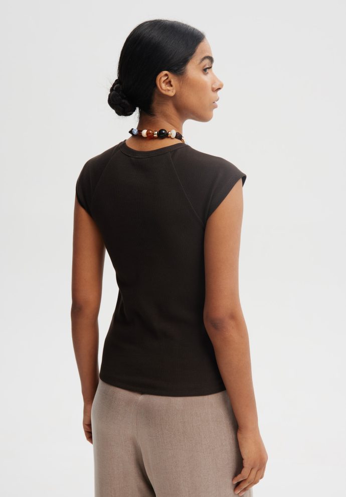 t-shirt benny czekoladowy