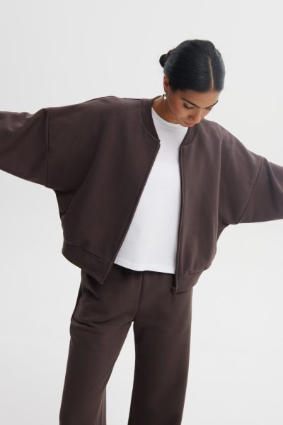 BLUZA FREYA CZEKOLADOWA