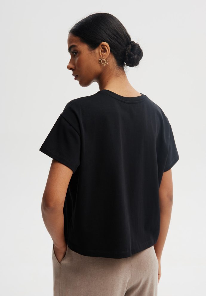 t-shirt noemi czarny
