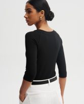 BLUZKA GINGER CZARNA