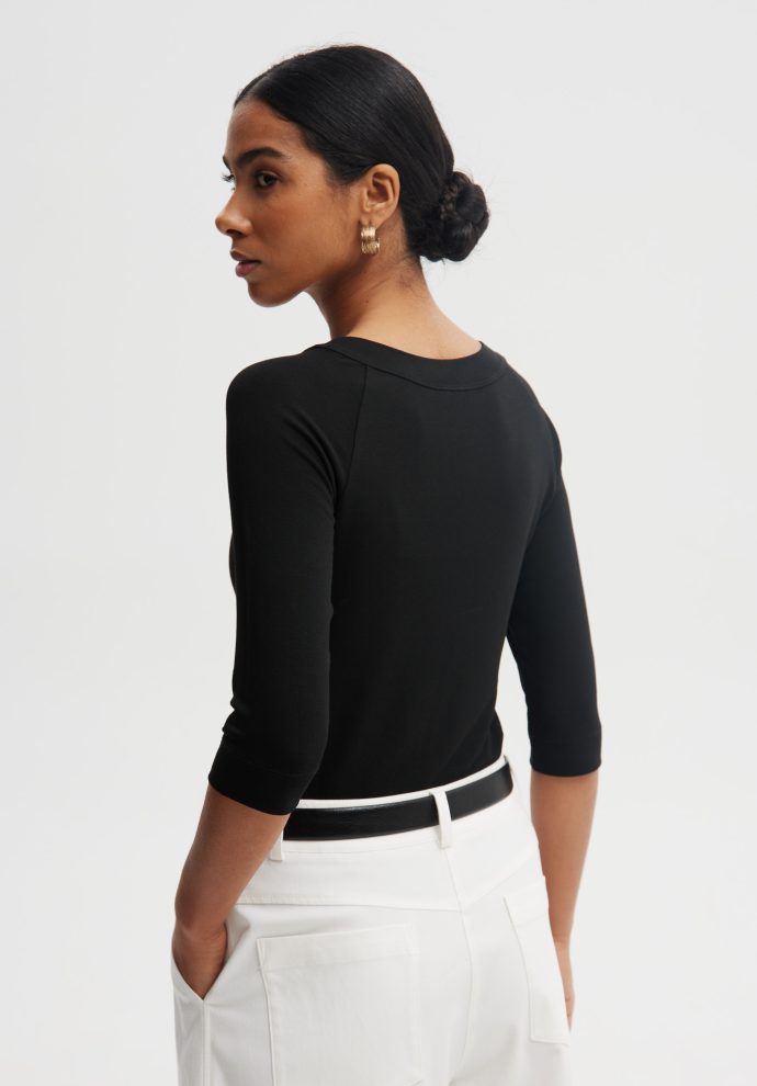 BLUZKA GINGER CZARNA