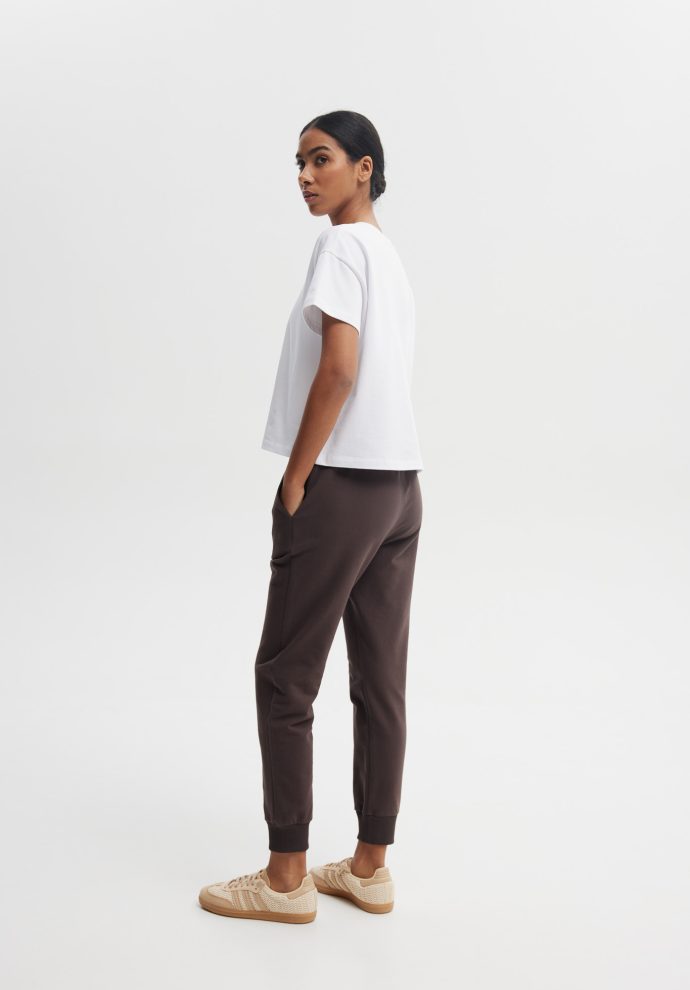 spodnie lena czekoladowe