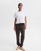 spodnie joggers czekoladowe