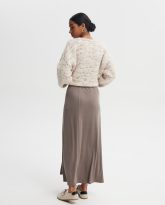 WEŁNIANY SWETER PETRA ECRU