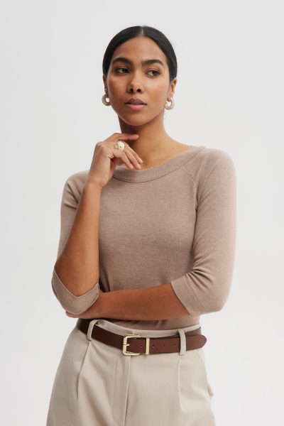 BLUZKA GINGER TAUPE