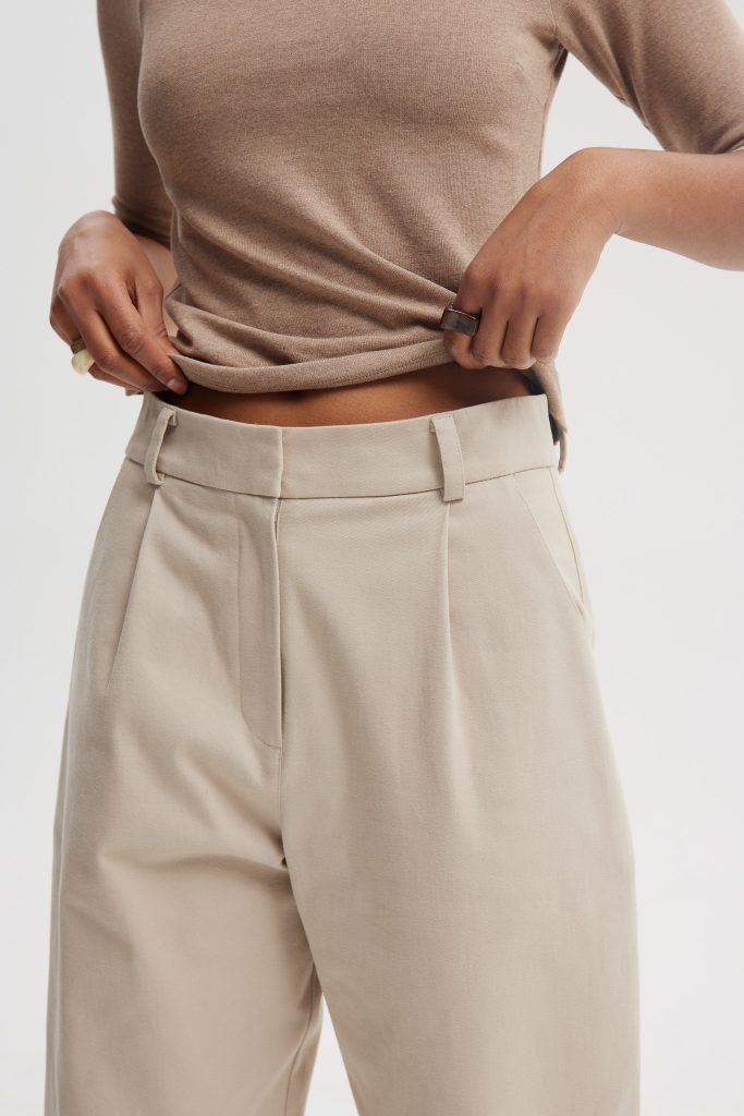 spodnie marina piaskowe