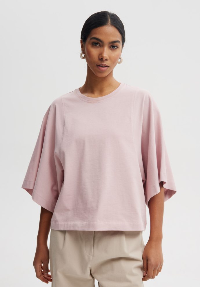 t-shirt luna różowa