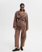 spodnie pablo brązowe