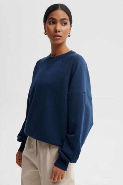 BLUZA ELENA GRANATOWA