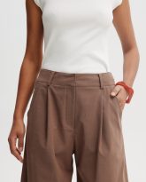 spodnie pablo brązowe