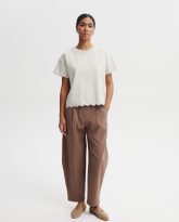 t-shirt noemi melanż piaskowy