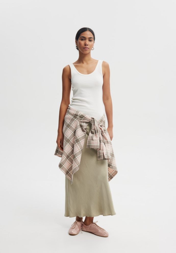 SPÓDNICA JACKIE OLIWKOWA