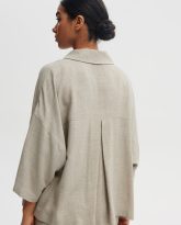 KOSZULA MEL MELANŻ OLIWKA