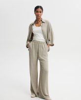 SPODNIE DOLLY MELANŻ OLIWKA