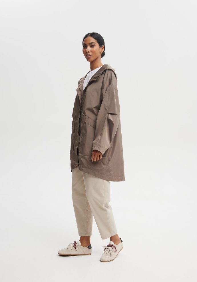 KURTKA PRZECIWDESZCZOWA NIKI KAKAO