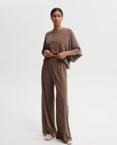 T-SHIRT LUNA BRĄZOWY