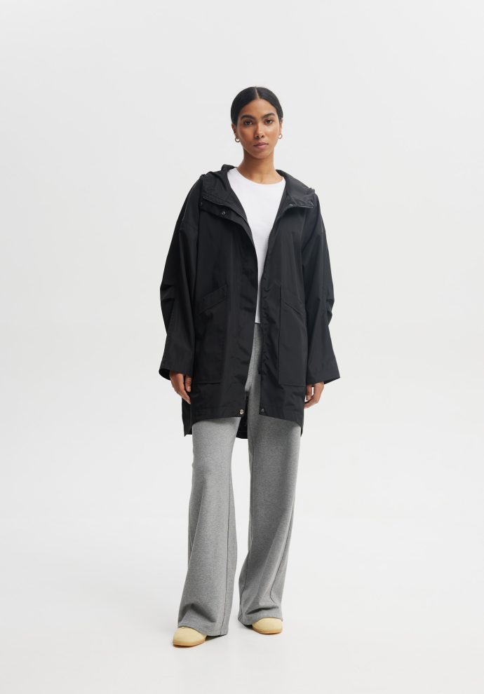 kurtka przeciwdeszczowa niki czarna