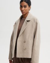 WEŁNIANA KURTKA WILLOW BEŻOWA