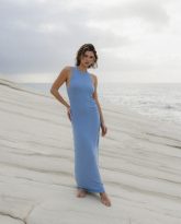 SUKIENKA TINA BŁĘKITNA