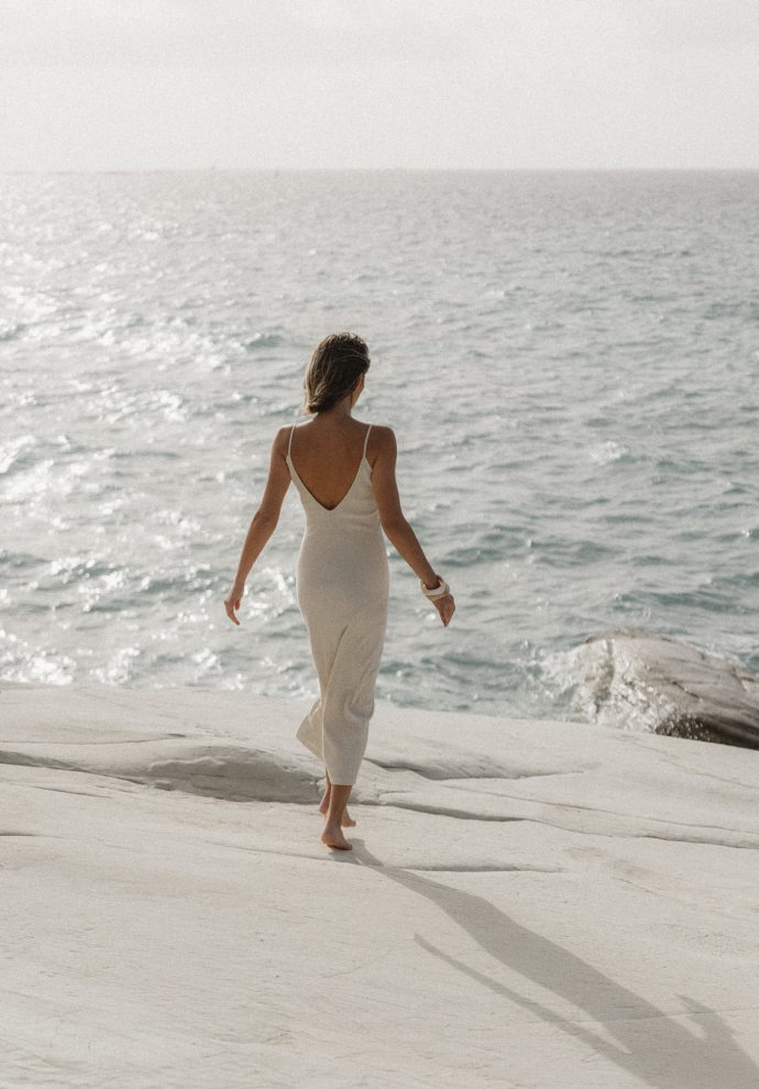 sukienka gwen piaskowa