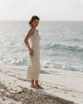 sukienka gwen piaskowa