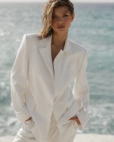 lniana marynarka matylda ecru