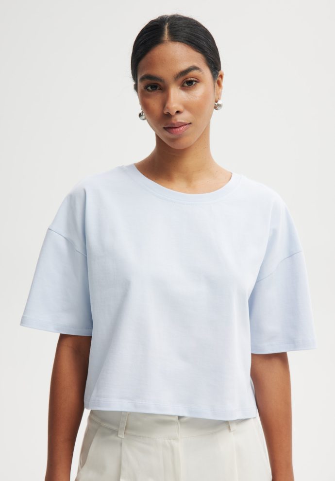 T-SHIRT PEGGY BABY BLUE