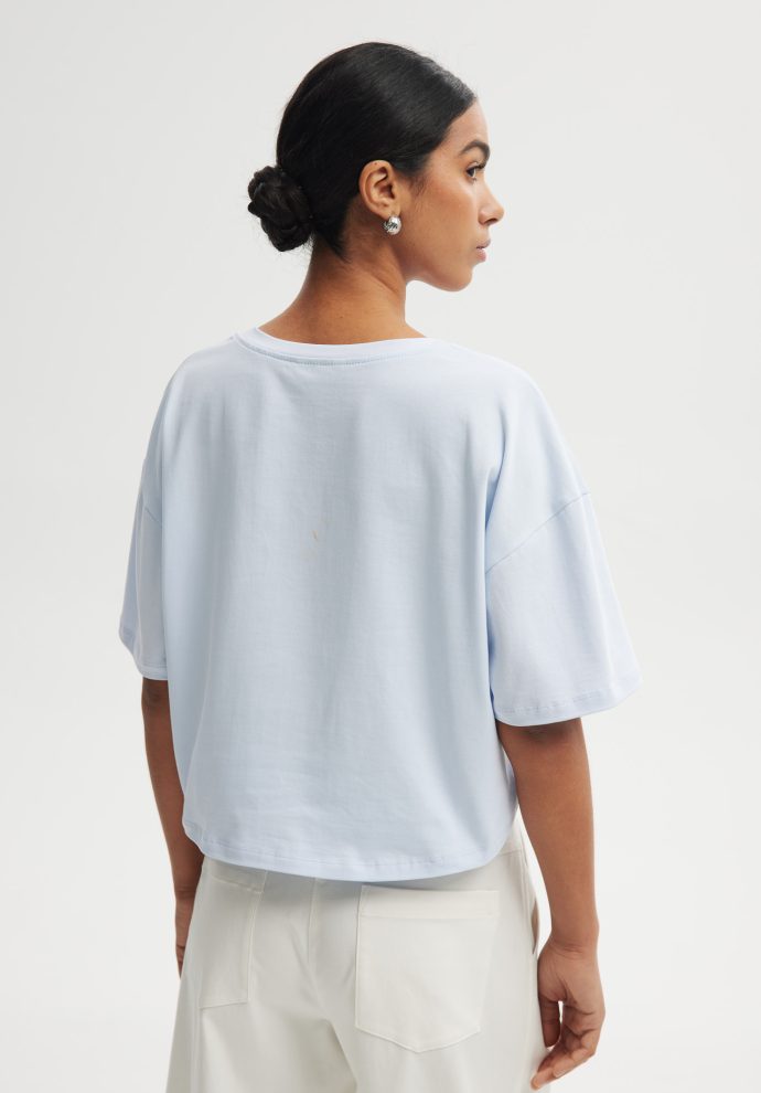 T-SHIRT PEGGY BABY BLUE