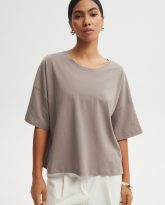 t-shirt claudia kakao