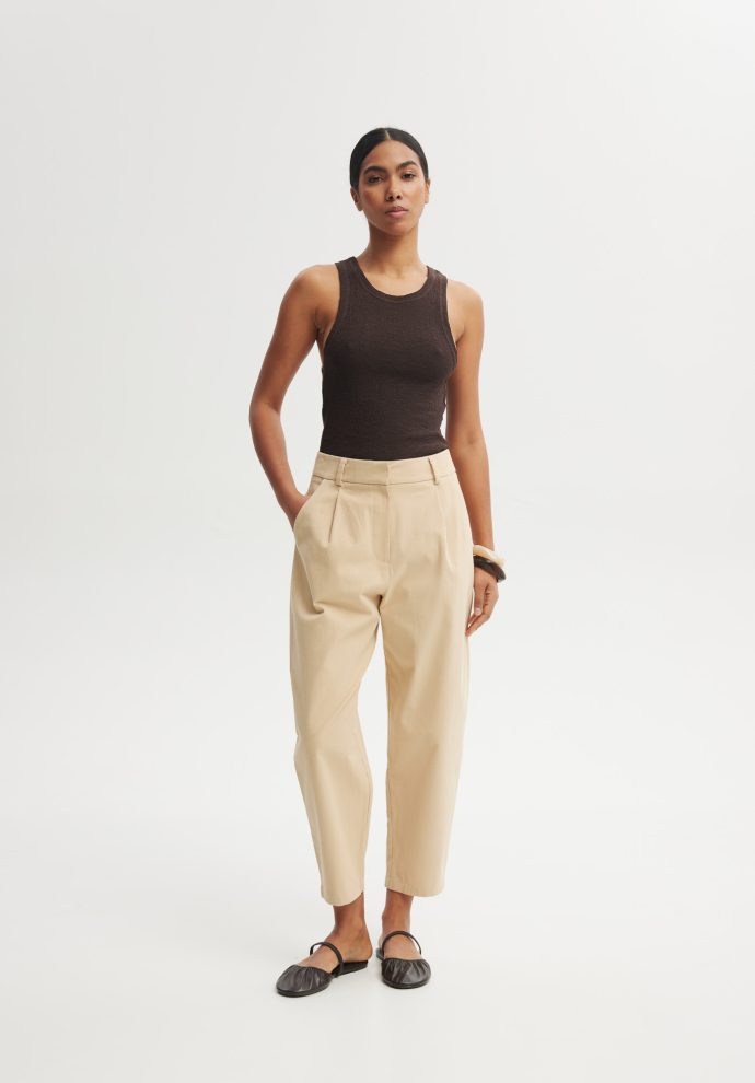 spodnie marina masełkowe