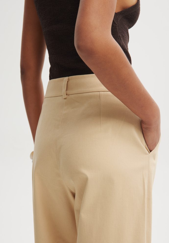 spodnie marina masełkowe