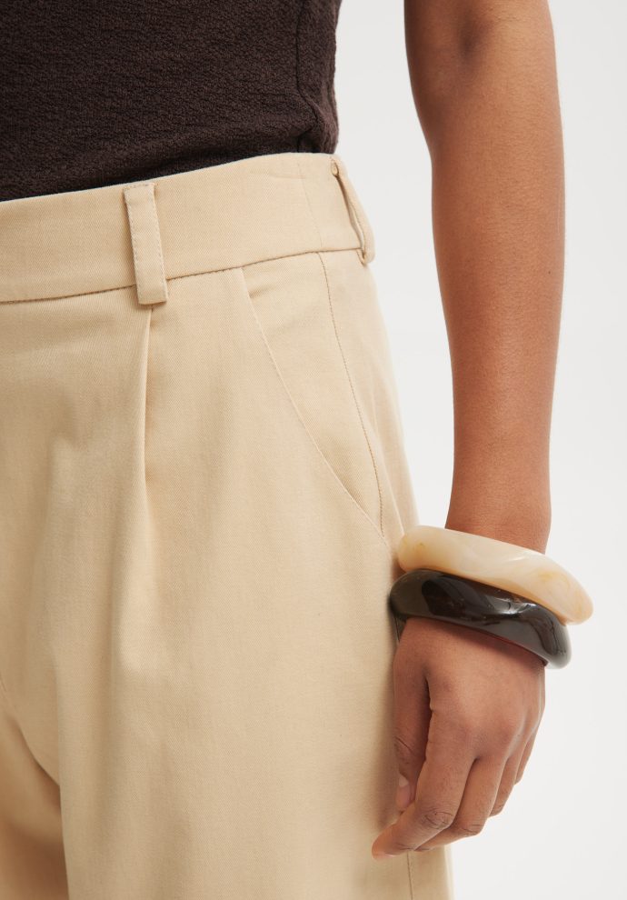 spodnie marina masełkowe