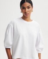 T-SHIRT DAISY BIAŁY