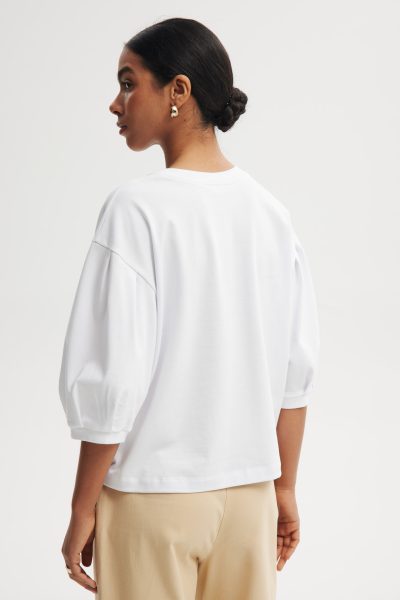 T-SHIRT DAISY BIAŁY