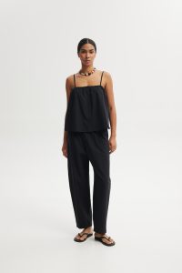 spodnie pilar czarne