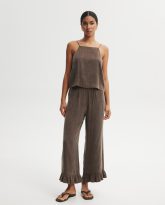 SPODNIE PENELOPE CZEKOLADOWE