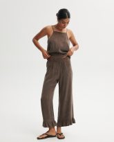 SPODNIE PENELOPE CZEKOLADOWE