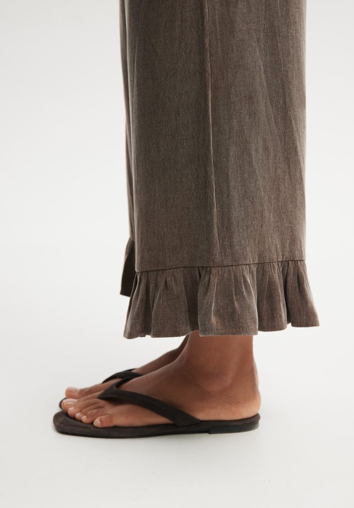 SPODNIE PENELOPE CZEKOLADOWE