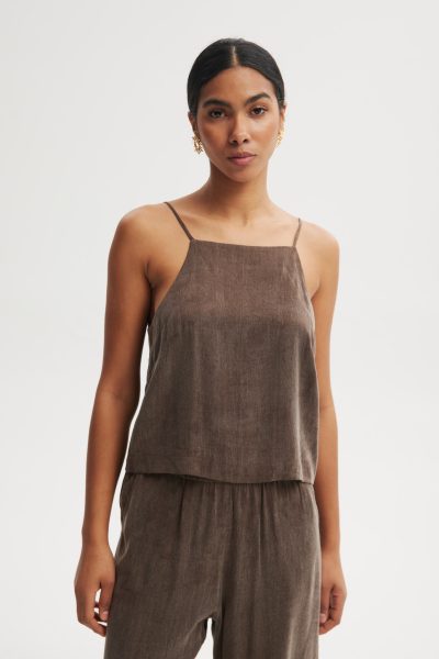 TOP ABBY CZEKOLADOWY