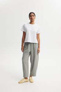 SPODNIE PILAR MUŚLINOWE SZARE