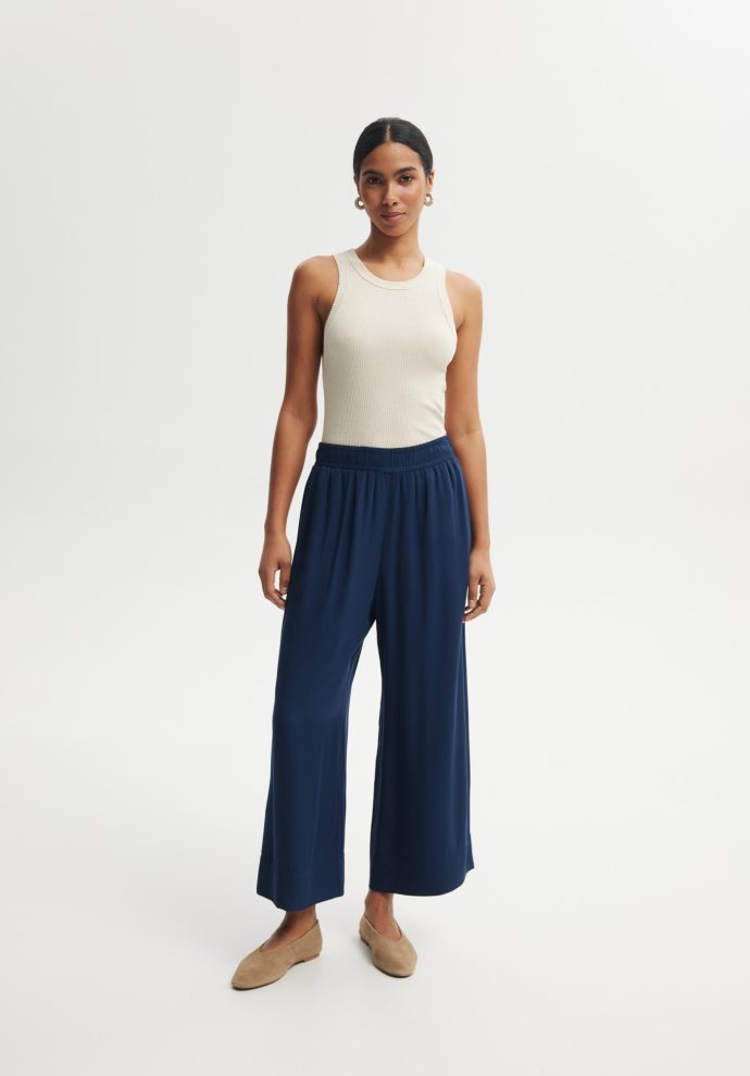 spodnie hera granatowe