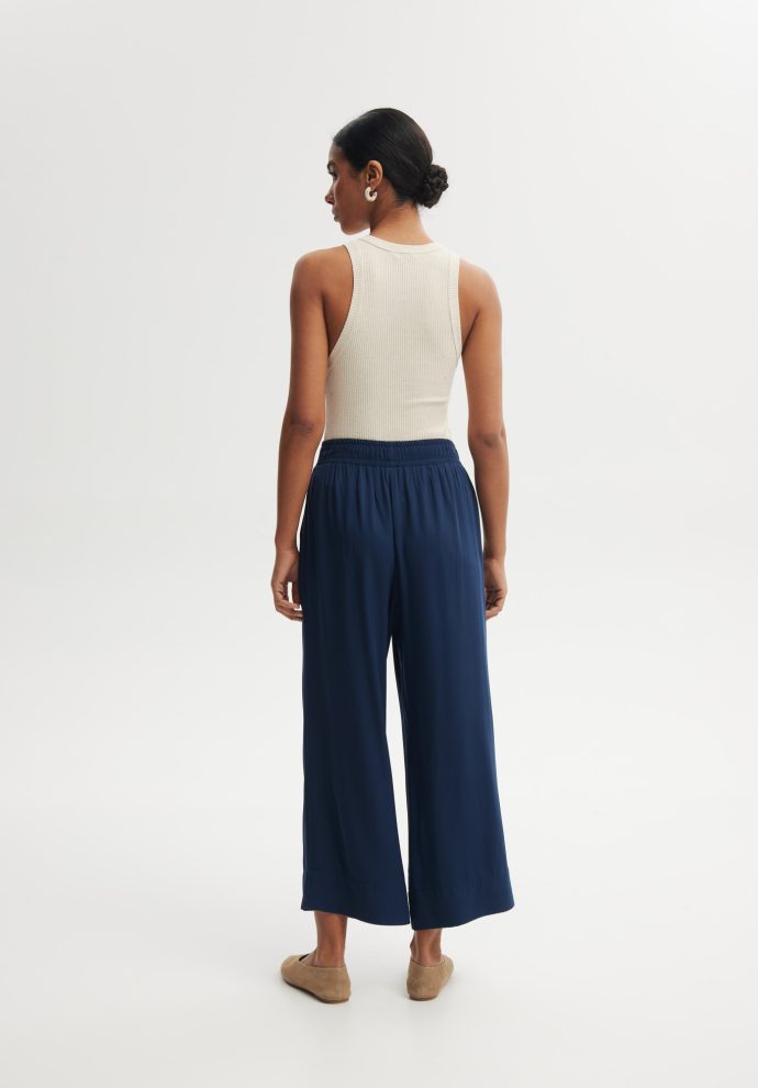 spodnie hera granatowe