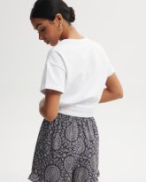 SPODENKI HELENA GRANATOWO-BIAŁE