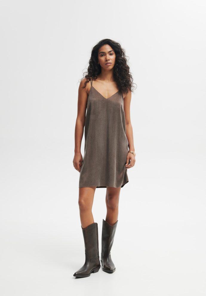 SUKIENKA LEXI CZEKOLADOWA