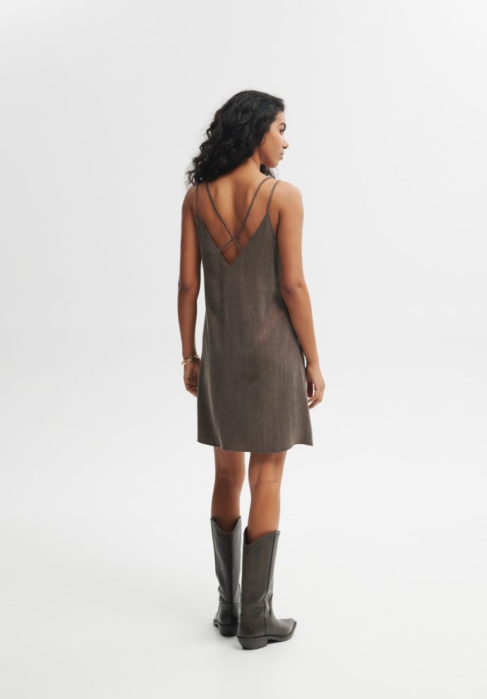 SUKIENKA LEXI CZEKOLADOWA