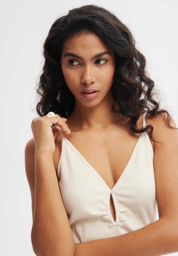 sukienka gwen piaskowa