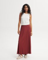 SPÓDNICA MALIBU MARSALA